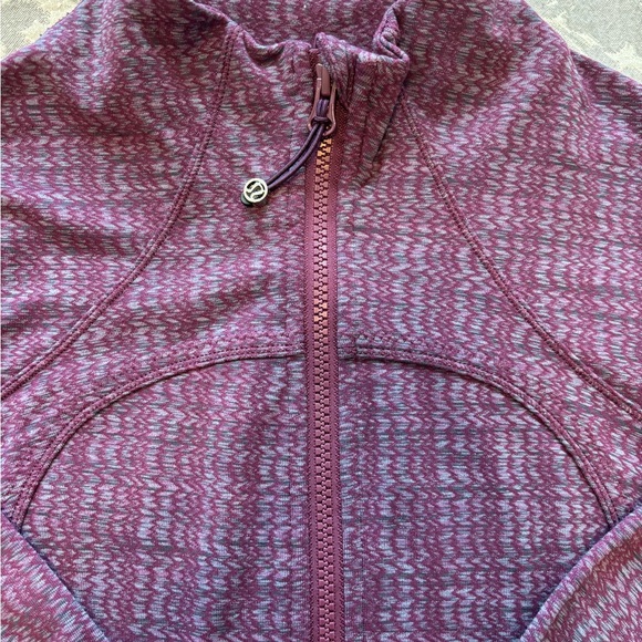 Lululemon Burgundy Zip Up Jacket - Picture 4 of 5
